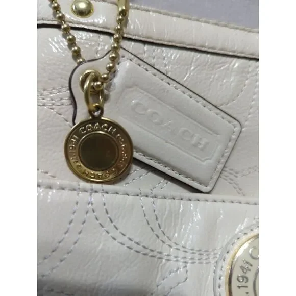 Coach‎ Diaper Bag/Tote Off-white No K1221-F19256 - Picture 6 of 12